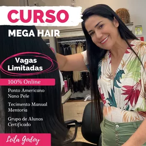 Imagem do curso Leila Godoy - Mega hair