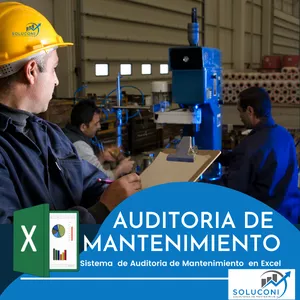 Imagen de portada para Curso online SISTEMA DE AUDITORIA DE MANTENIMIENTO EN EXCEL