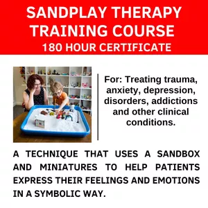 Cover image for Online course SANDPLAY THERAPY TRAINING COURSE - 180 HOUR CERTIFICATE
