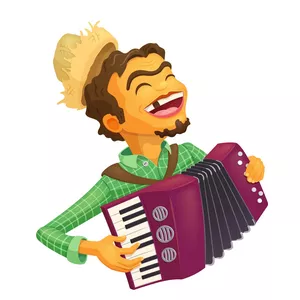 Imagem de capa para o Curso online Ritmos De Forró, Xote e Arrastapé  Para Teclados Yamaha PSR 340 350 450 540 550