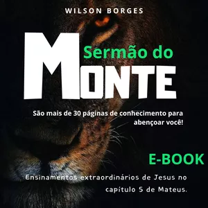 Imagem de capa para o Ebook SERMÃO DO MONTE