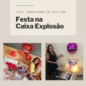 Imagem de capa para o Ebook Festa na Caixa Explosão