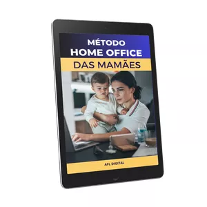 Imagem de capa para o Ebook Método Home Office das Mamães