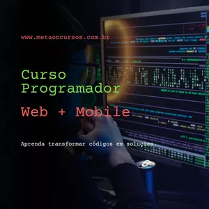 Imagem de capa para o Curso online Desenvolvedor Full (Web + Mobile)