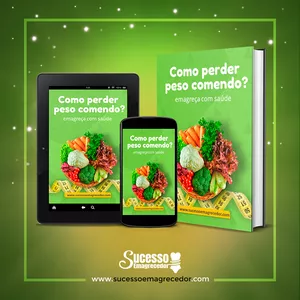 Imagem principal do produto COMO PERDER PESO COMENDO - EMAGREÇA COM SAÚDE