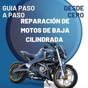 Imagen de portada para Ebook Reparación de motos de baja cilindrada 