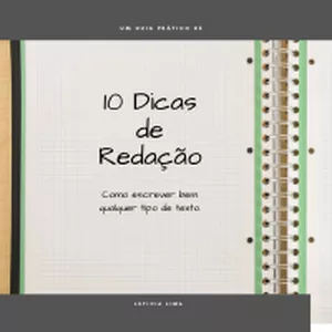 Imagem de capa para o Ebook 10 Dicas de Redação