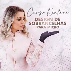 Imagem de capa para o Curso online Curso Design de Sobrancelhas - Thaís Imbert