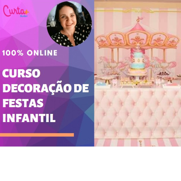 Imagem do curso Curso de Decoração de Festas Infantil