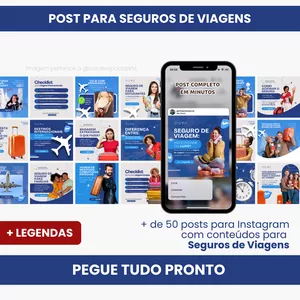 PACK PARA SEGURO DE VIAGENS