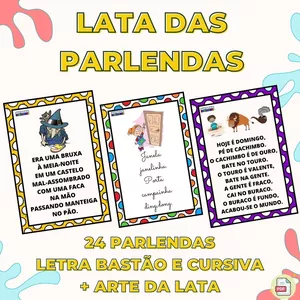 Imagem de capa para o Curso online LATA DAS PARLENDAS