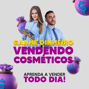 Imagem de capa para o Curso online Ganhe Dinheiro Vendendo Cosméticos