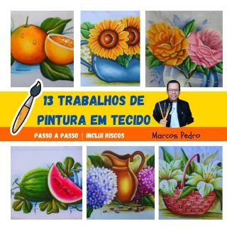 Imagem do curso 13 Trabalhos de pintura em tecido