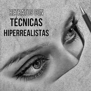 Imagen de portada para Curso online RETRATOS CON TECNICAS HIPERREALISTAS
