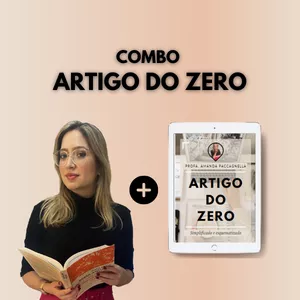Imagem de capa para o Curso online (Combo) E-book Artigo do Zero + Minicurso Artigo do Zero