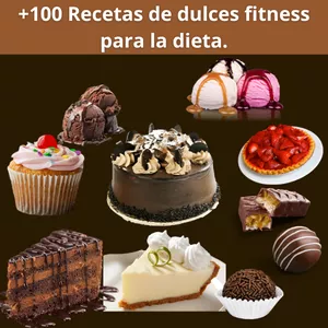 Imagen de portada para Ebook Recetas de dulces fitness para la dieta.