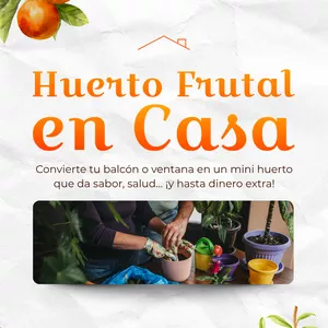 Imagen de portada para Curso online Huerto Frutal en Casa