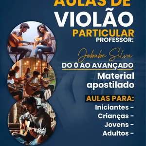 Imagem de capa para o Curso online Violão iniciante 