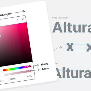 Imagem de capa para o Curso online Elementos de identidade visual