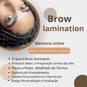 Imagem de capa para o Curso online Mentoria Brow Lamination