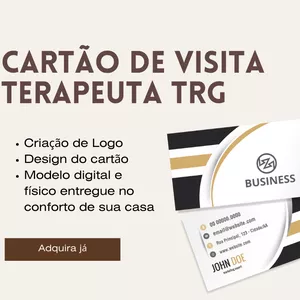 Imagem de capa para o Curso online Cartão de visita Terapeuta TRG