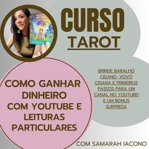 Imagem do curso GANHE DINHEIRO COM TAROT