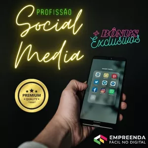 Imagem de capa para o Curso online Social Média
