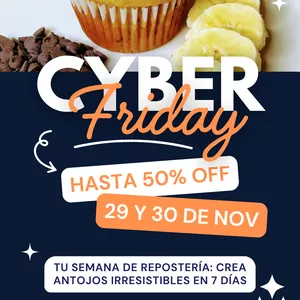 Imagen de portada para Ebook Tu Semana de Repostería: Crea Antojos Irresistibles en 7 Días