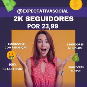 Imagem de capa para o Ebook 2k Seguidores Mundiais