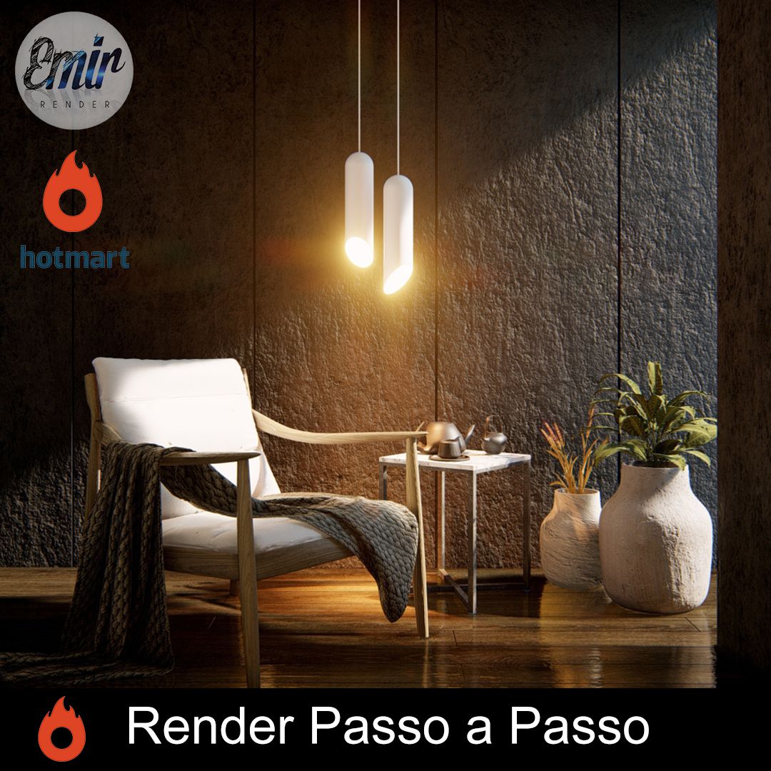 RENDER NO LUMION ( 5 AMBIENTES DIFERENTES) por EMIR