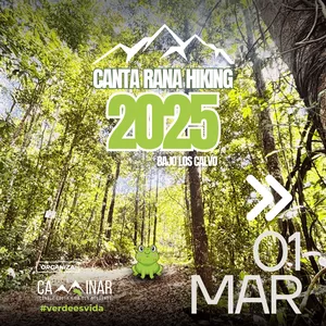 Imagen de portada para Evento presencial Canta Rana Hiking 2025