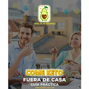 Imagem principal do produto COME KETO FUERA DE CASA Guía Práctica
