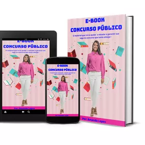Imagem de capa para o Ebook E-book Concurso Público