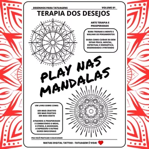 Imagem de capa para o Ebook PLAY NAS MANDALAS - Terapia dos Desejos.