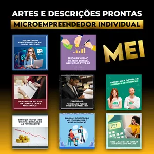 Imagem de capa para o Curso online Artes para MEI - 365 Artes e Descrições Prontas