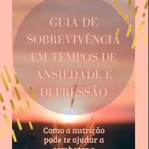 Imagem de Evite ansiedade e depressão com nutrição! criado por Baobá Desenvolvimento Humano na hotmart