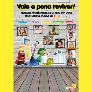 Imagem de capa para o Ebook PAINEL: DIVERTIDAMENTE VALE A PENA REVIVER!❤️🤣🥰☺️