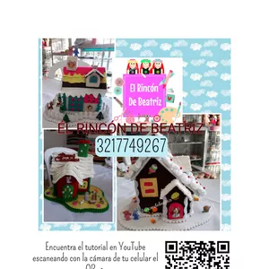 Imagen de portada para Curso online Moldes de casitas navideñas