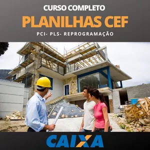 Imagem de capa para o Curso online Curso completo para elaborar as planilhas Caixa Econômica Federal: PCI, PLS e Reprogramação