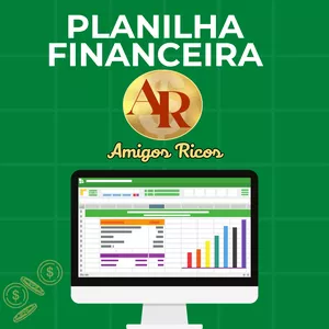 Imagem de capa para o Curso online PLANILHA FINANCEIRA - AMIGOS RICOS