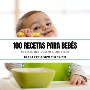Imagen de portada para Ebook 100 Recetas para Bebés con el Método BLW