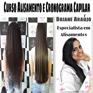 Imagem de capa para o Curso online Alisamento e Cronograma Capilar Profissional 