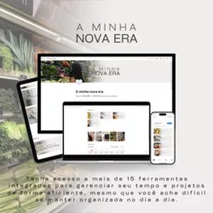 Imagem de Planner - A Minha Nova Era (Notion). criado por Franciele na hotmart