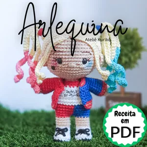 Imagem de capa para o Ebook Apostila em PDF - Arlequina