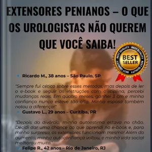 Imagem de capa para o Ebook Aumente até 4cm usando extensores penianos - O que os Urologistas não querem que você saiba!