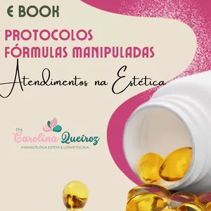 Imagem de capa para o Ebook Protocolos e mais de 50 fórmulas para receitar na estética facial