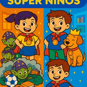 Imagen de portada para Ebook Misión Super Niños - Obra de Teatro Infantil