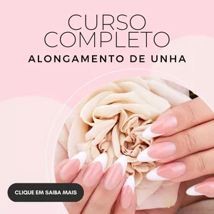 Curso Curso Alongamento Natural +Decoração Escapsulada+Molde F1+Converncional