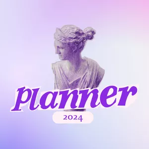 Imagem de capa para o Ebook Planner 2024 & Planner Diário