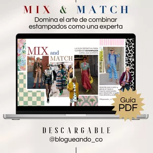 Imagen de portada para Ebook MIX AND MATCH. La Guía Definitiva para Combinar Estampados como una Experta